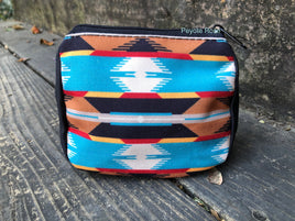 4" x 5" Southwest Zippered Coin Pouch Pattern #13