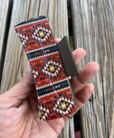 4 Inch Long Southwestern Tribal Design Hair Claw Clip