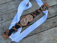 Custom Order~ Leather Wedding Garter