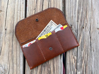 Buckskin Horse 3 Card Ladies Clutch Wallet