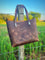 Rustic Brown Medium Size Leather Tote