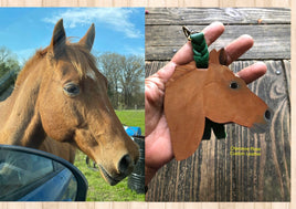 Custom Order Horse Head Key Chain