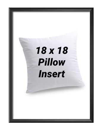 18 x 18 Cotton Pillow Insert - Peyote Rose