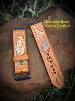 Custom Order Straight Band Leather iWatch Strap